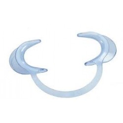 Retractor de carillo circular transparente